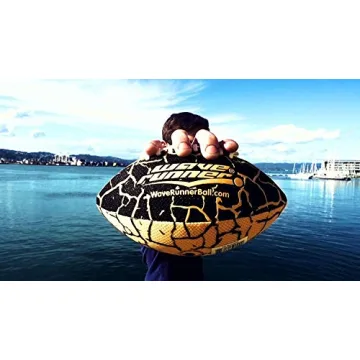 Wave Runner Waterproof Football for All Ages - 9.25"