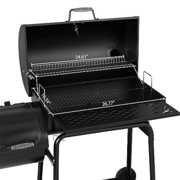 Royal Gourmet Charcoal Grill Offset Smoker for BBQ Lovers