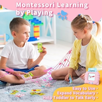 Engaging Aullsaty Talking Flash Cards for Early Learning