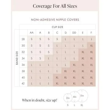 Bare Babe Silicone Non-Adhesive Nipple Covers for Women