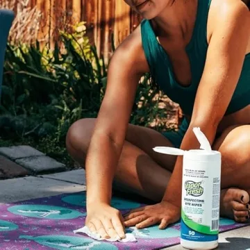 Vapor Fresh Disinfecting Gym Wipes for Safe Fitness Cleaning
