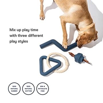 Wild One Dog Toy Kit for Average Chewers, Set of 3