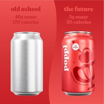 Poppi Prebiotic Soda With Real Fruit Juice and Apple Cider