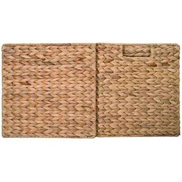 Westerly Hand-Woven Water Hyacinth Storage Baskets