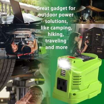 150W Inverter Generator for Ryobi 18V Batteries