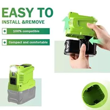 150W Inverter Generator for Ryobi 18V Batteries