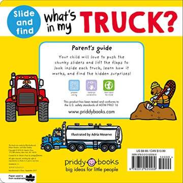 What's in my Truck?: A slide and find book