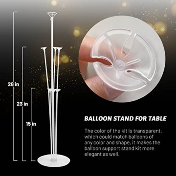 JOYYPOP Balloon Stand Kit - Perfect for Parties and Events