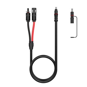 SolarEnz Solar Connector to DC8mm Adapter Cable for Solar Generators and Power Stations