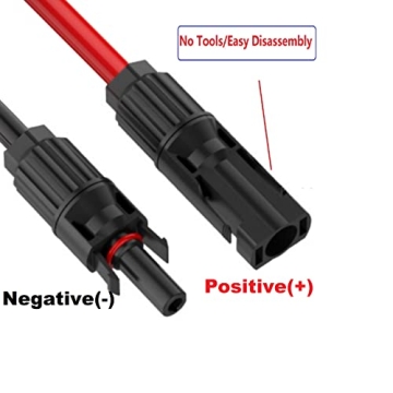 SolarEnz 12AWG DC8mm Adapter Cable for Solar Panels