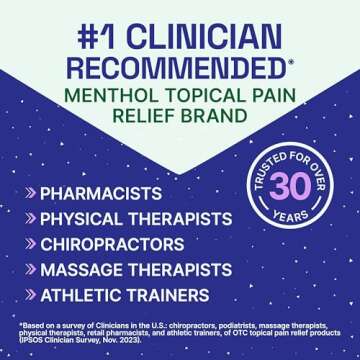 Biofreeze Overnight Gel Pain Relief with Lavender for Knee and Back Pain