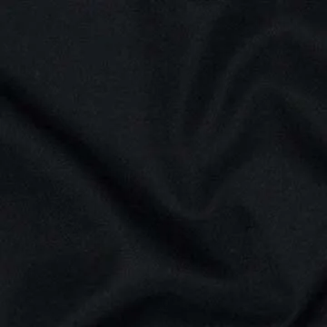 Versatile Duvetyne Black Commando Cloth 55" X 1 Yard for All Your Creative Needs