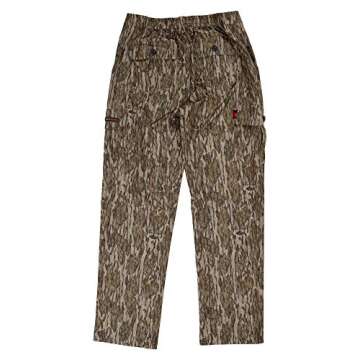 Mossy Oak Camo Lightweight Hunting Pants for Men Camouflage Clothing, Small, Bottomland