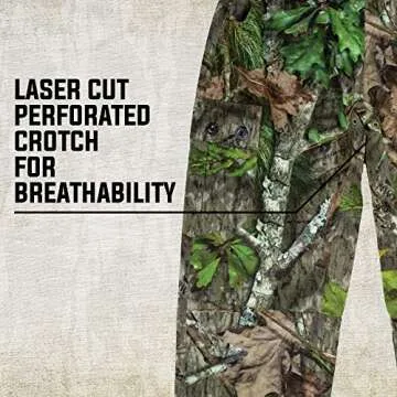 Mossy Oak Camo Lightweight Hunting Pants for Men Camouflage Clothing, Small, Bottomland