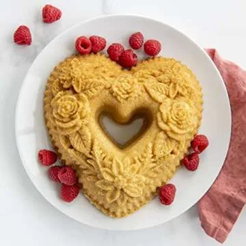 Nordic Ware Floral Heart Bundt
