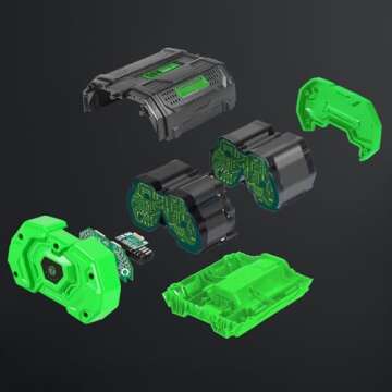 Twupixy 5.0Ah Replacement for EGO 56V Battery, 56 Volt 5000mAh Replacement Battery for EGO 56V Tools Chainsaw,Leaf Blower,Weed Trimmer,Lawn Mower,Hedge Trimmer.