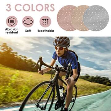 Yolev 3 Pairs Sunblock Fingerless Gloves for Women Non-slip UV Sun Protection Gloves Driving Gloves for Summer Outdoor