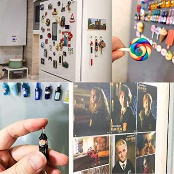 120 Pcs Neodymium Magnet, 4 mm x 1.5 mm Small Magnets Strong Rare Earth Magnets Refrigerator Magnets for Crafts Dry Erase Board, Office Fridge Mini Round Disc Magnet for Building Scientific Models