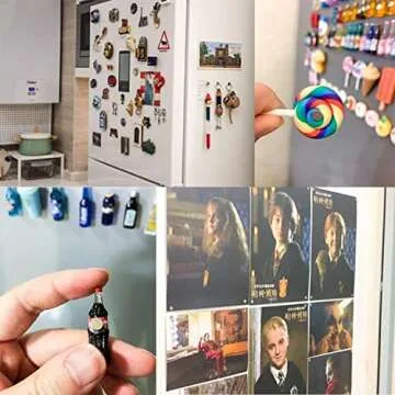 120 Pcs Neodymium Magnet, 4 mm x 1.5 mm Small Magnets Strong Rare Earth Magnets Refrigerator Magnets for Crafts Dry Erase Board, Office Fridge Mini Round Disc Magnet for Building Scientific Models