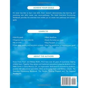 Adult Executive Functioning Workbook: Master Your Mindset with Effective Strategies