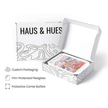 HAUS AND HUES Matisse Wall Art - Set of 3 Artist Prints 3 Piece Wall Art, Henri Matisse Wall Art, Wall Art Set of 3, Mattise Art (Beige Frame, 12x16)