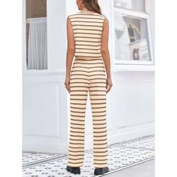 Tankaneo Crochet Sets for Women - Stylish 2 Piece Outfit