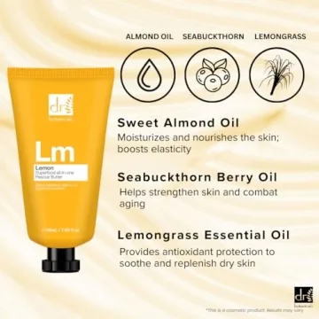 Dr Botanicals Lemon Body Butter – Spa Quality Moisturizer