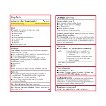 Tylenol 8HR Arthritis Pain Tablets 100ct - Easy Relief for Joint Pain