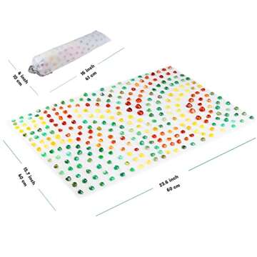 BYRIVER Acupressure Foot Massage Mat for Pain Relief