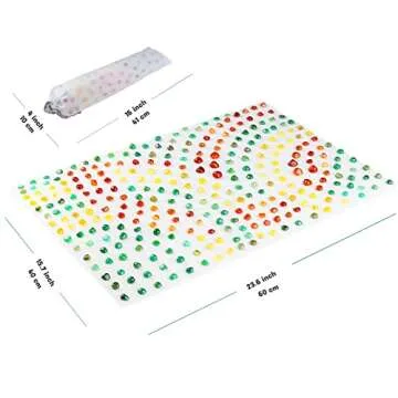 BYRIVER Acupressure Foot Massage Mat for Pain Relief