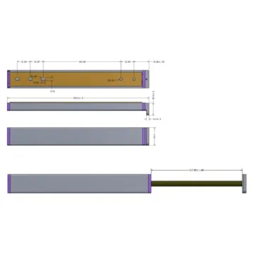 Designer Wardrobe Valet Rod - Adjustable and Stylish Closet Solution