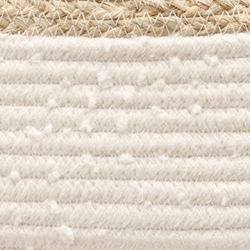 Rope Woven Storage Baskets Set for Organized Living