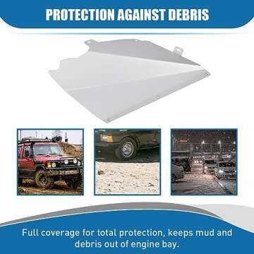 ECOTRIC Inner Fender Liners for Jeep Wrangler 2007-2018