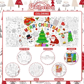 Gatherfun Christmas Activity Poster for Parties & Events