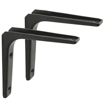 SAYAYO Heavy Duty Iron Shelf Bracket - 2PCS