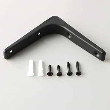 SAYAYO Heavy Duty Iron Shelf Bracket - 2PCS