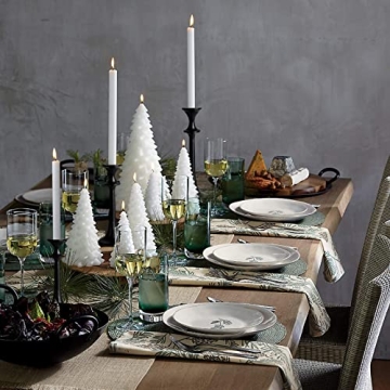 Elegant Black Iron Taper Candle Holder Set of 3 for Decor