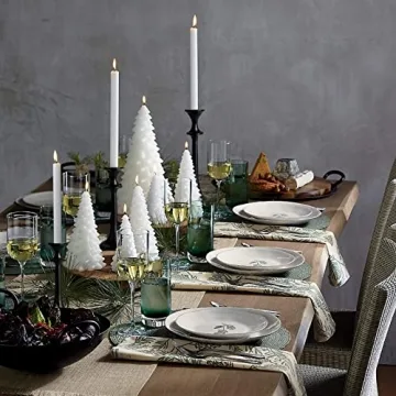 Elegant Black Iron Taper Candle Holder Set of 3 for Decor