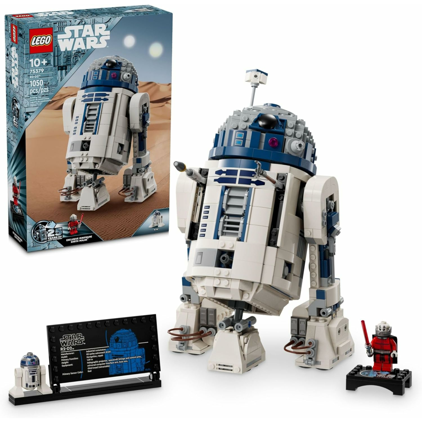 LEGO R2-D2 Droid Figure with 25th Anniversary Minifigure