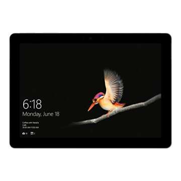 Microsoft Surface Go LTE KFY-00001 - Versatile 10 Inch Tablet with Pentium Gold, 8GB RAM, 256GB SSD