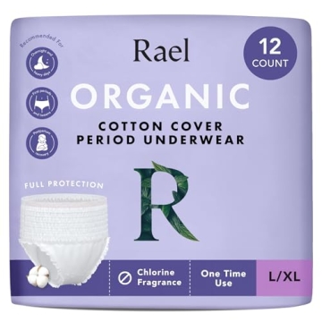 Rael Organic Cotton Disposable Underwear for Women