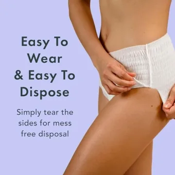 Rael Organic Cotton Disposable Underwear for Women