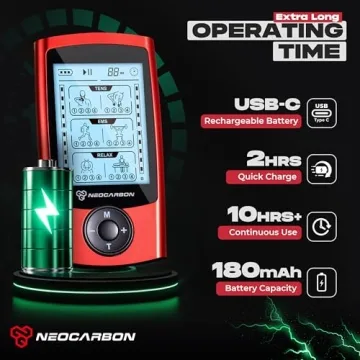 TENS Unit Muscle Stimulator for Pain Relief Therapy