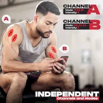 TENS Unit Muscle Stimulator for Pain Relief Therapy