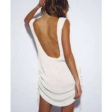 Stylish Yinggeli Women's Crochet Swimwear Cover-Up