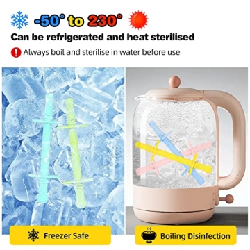 Discover Soft Silicone Teething Toys for Babies (5 Pack)