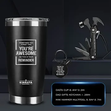 Birthday Gifts for Men-Christmas Gifts for Dad Awesome Gifts for Him Inspirational Gifts for Women Mothers Day Best Gifts Anniversary Baskets for Husband Coworker Fathers Day Tumbler Multitools