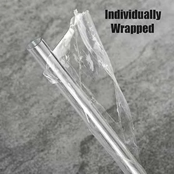 ALINK Reusable Smoothie Straws Set - Eco-Friendly and Stylish