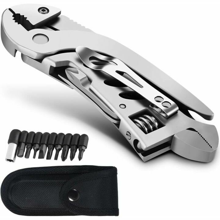 7-in-1 Adjustable Multitool Wrench for Every Task