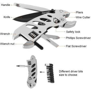 7-in-1 Adjustable Multitool Wrench for Every Task